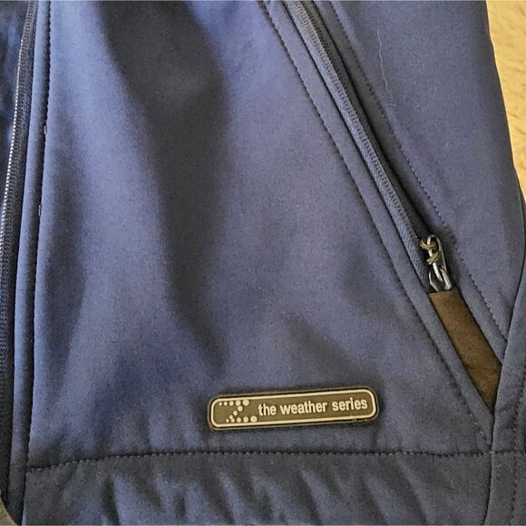 TURFER ATHLETIC: Ladies Jacket in Navy Blue Size Medium - Picture 4 of 7